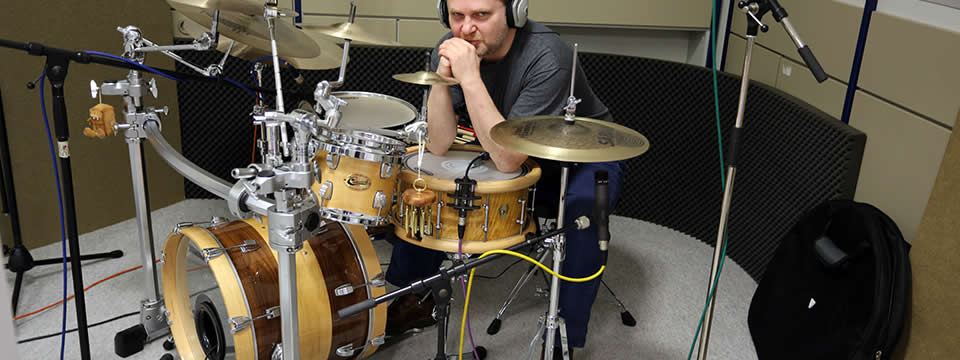 Im Studio mit »Rooty Blue«